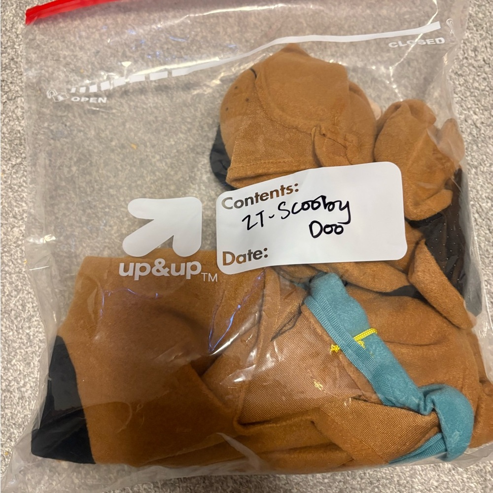 Toddler Scooby Doo costume 2T